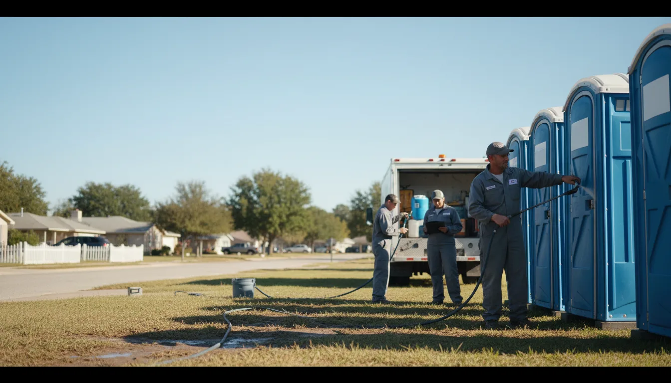 Long-Term Portable Toilet Rental in Water Valley, MS near me